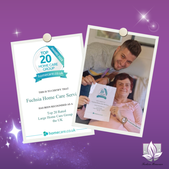 Fuchsia Homecare Wins Top 20 Award