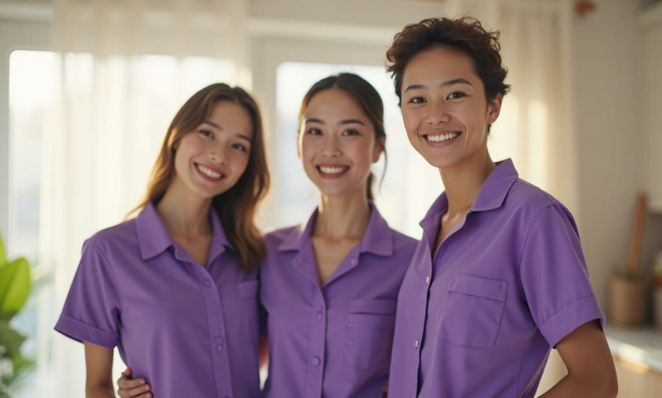 cleaning services team