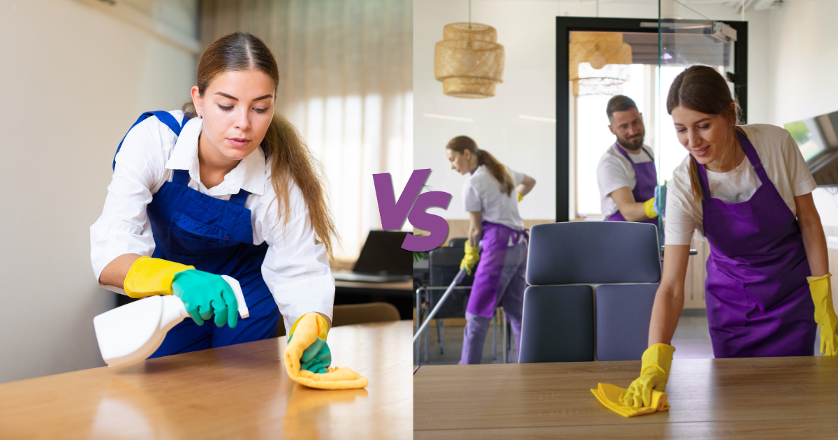 Private Cleaner vs Cleaning Company: Which Is Better for Your Home?